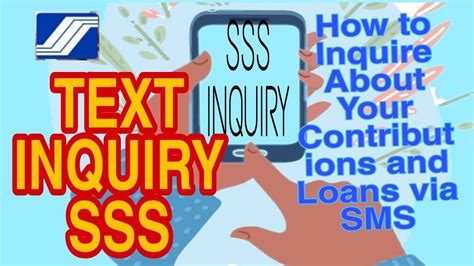 SSS Text Inquiry: How to Inquire About Your  .